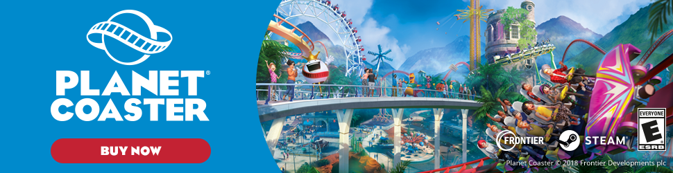 Planet Coaster Buy Now Banner